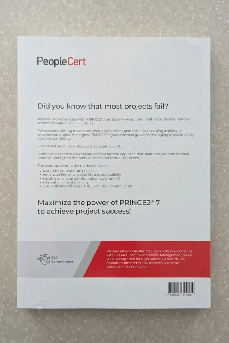 Peoplecert Prince2 7 Managing Successful Projects - Image 2