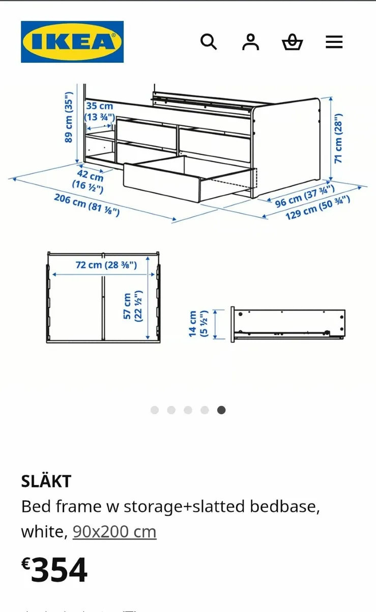 2 Ikea Släkt beds - Image 4