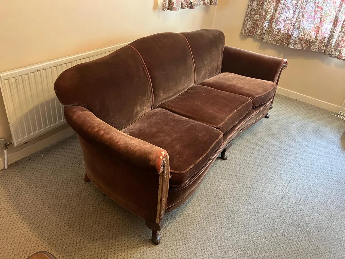 Antique sofa c 1900 - Image 1
