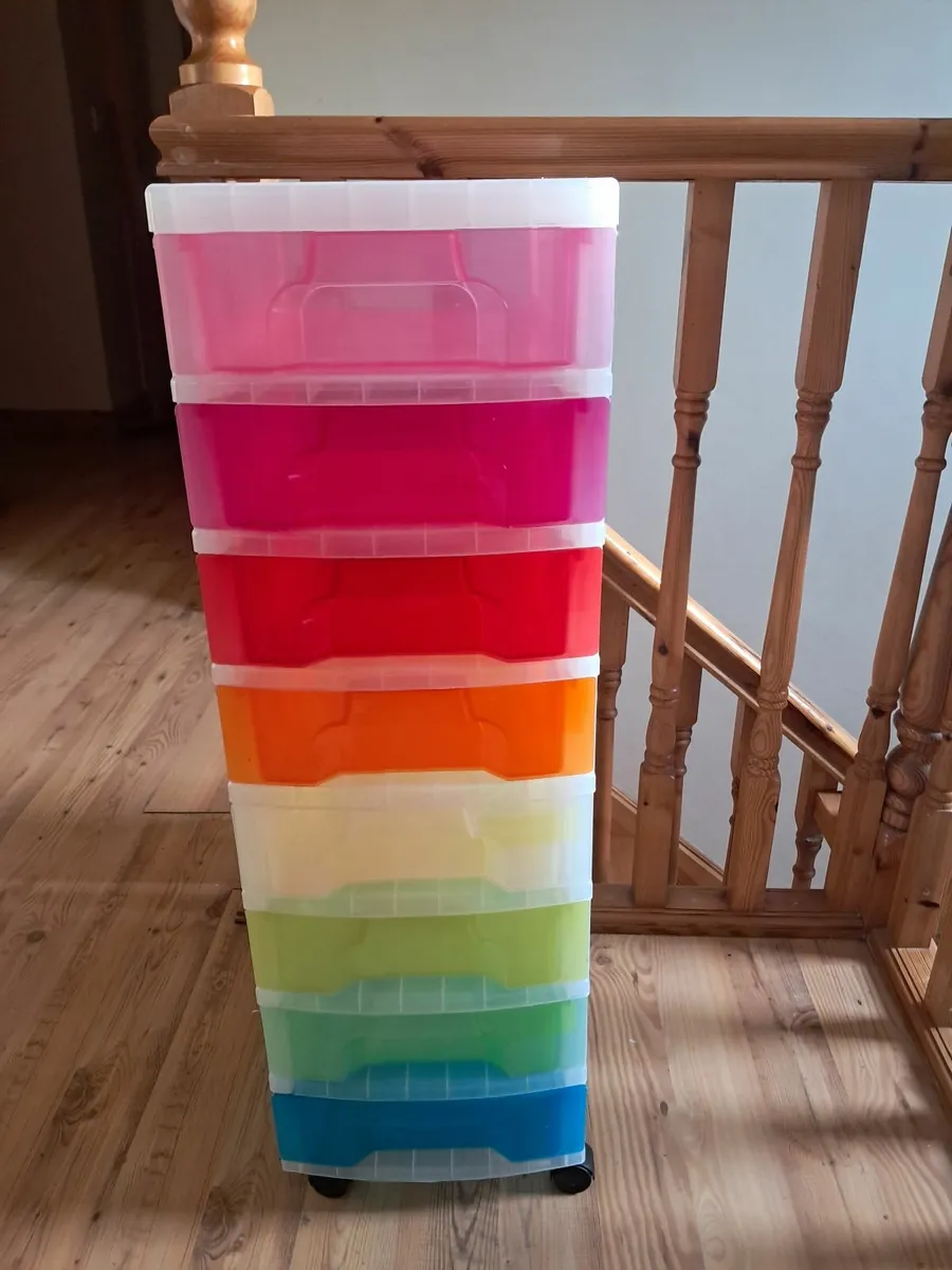 Plastic drawers - Image 1