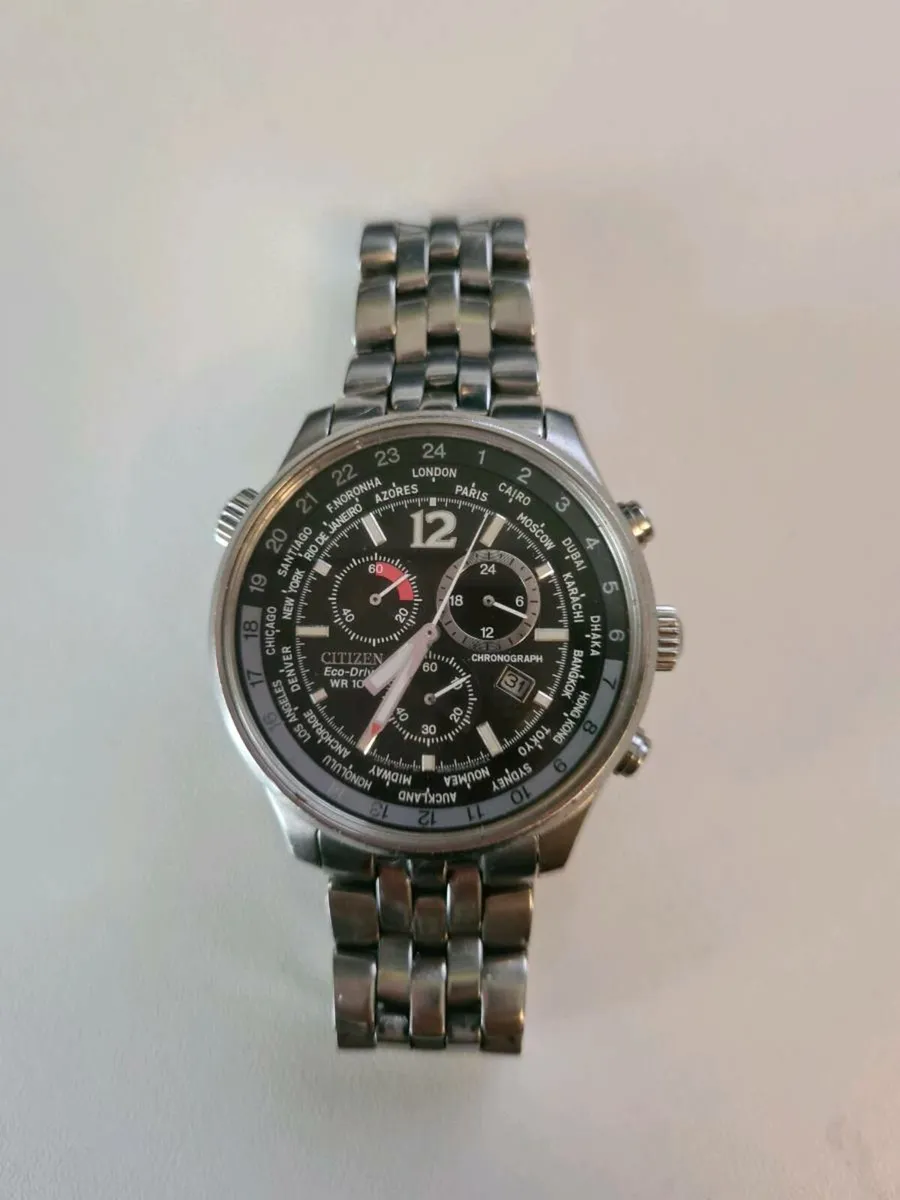 Citizen Eco-Drive wr100 Bracelet Watch - Image 1