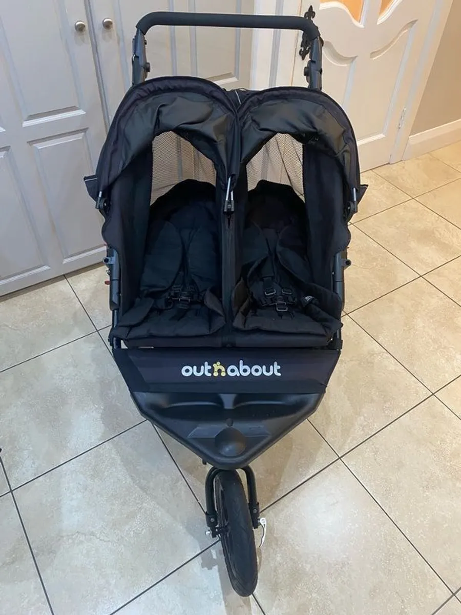 Out and About double buggy - Image 1