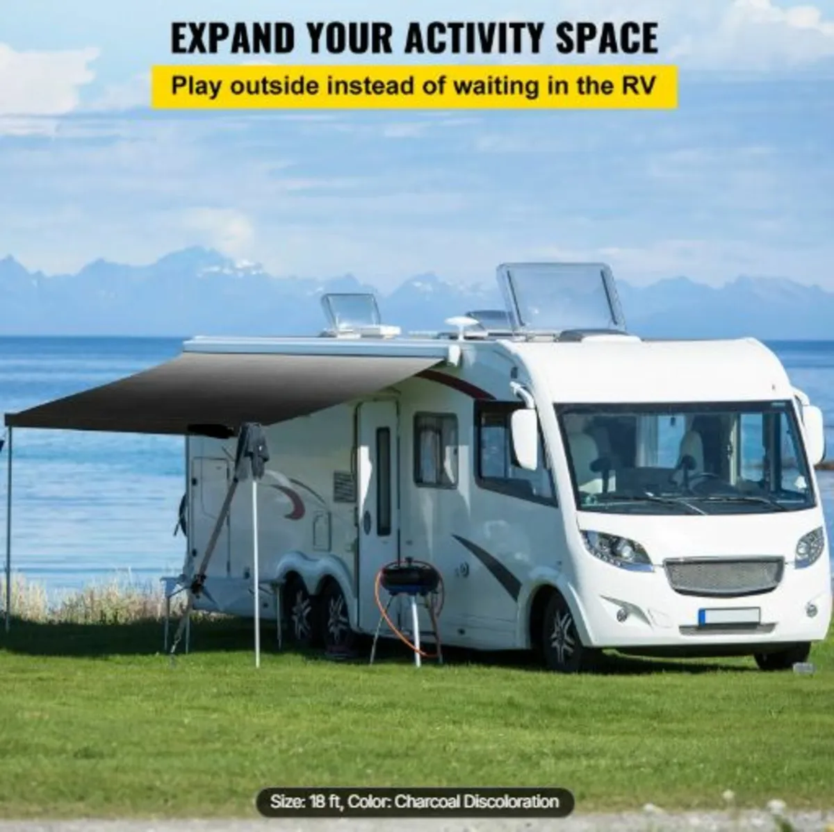 RV Awning Fabric RV Camper Trailer Replacement - Image 4