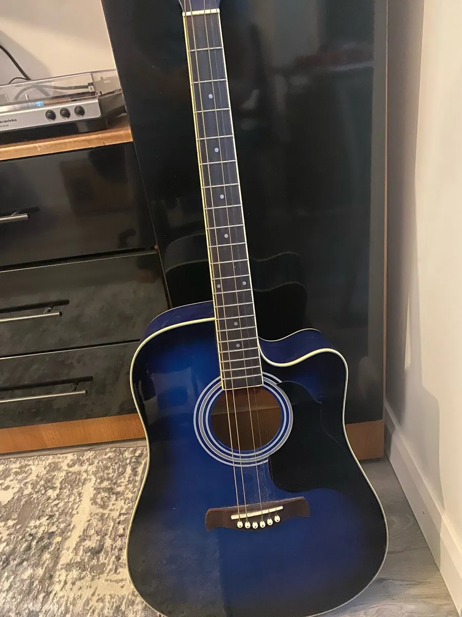 Richwood artist series acoustic guitar w/ gig bag - Image 2