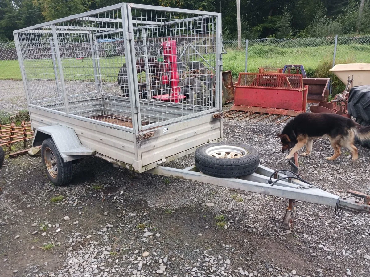 8 X 4 Car  Trailer - Image 1