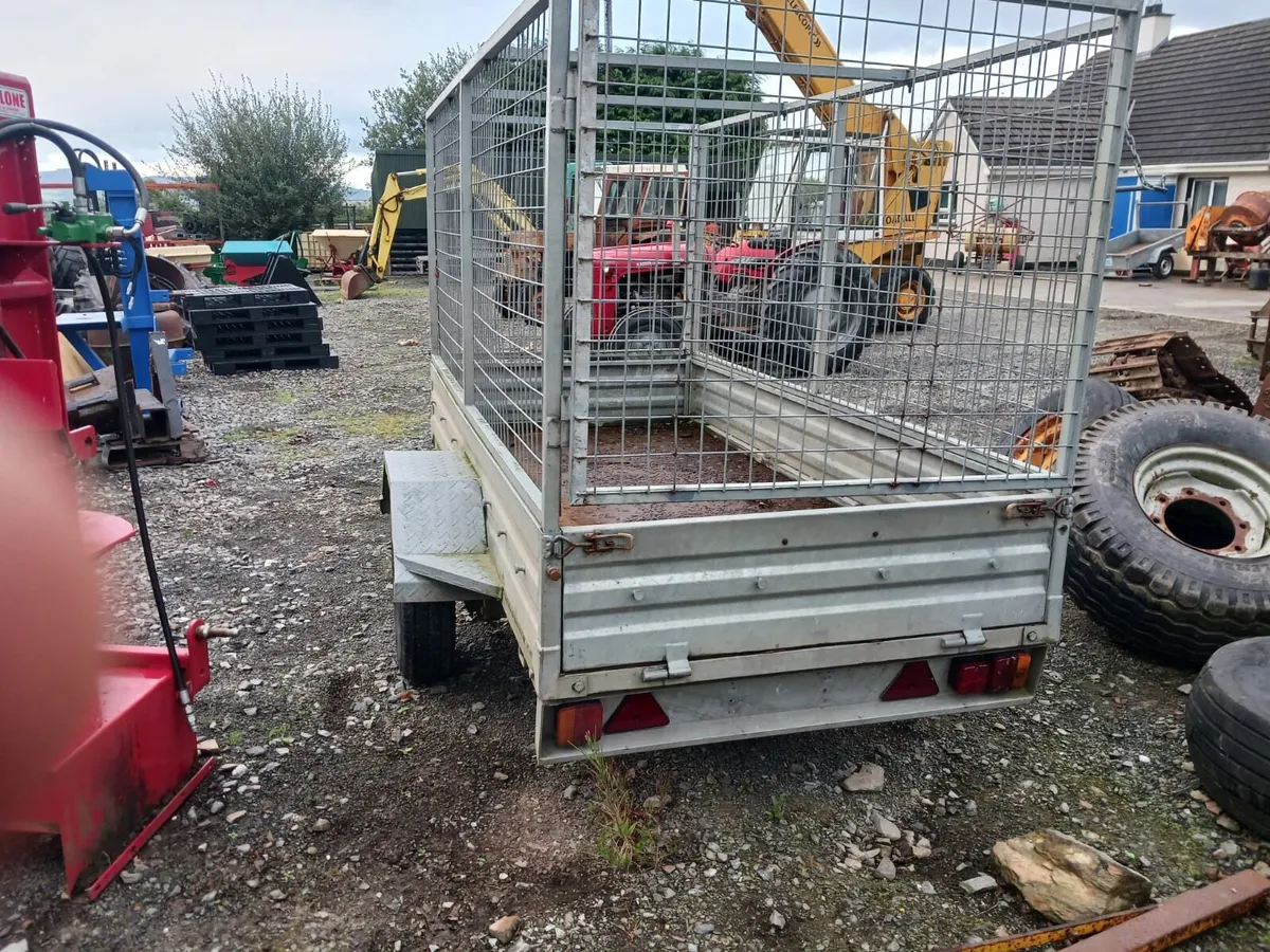 8 X 4 Car  Trailer - Image 2
