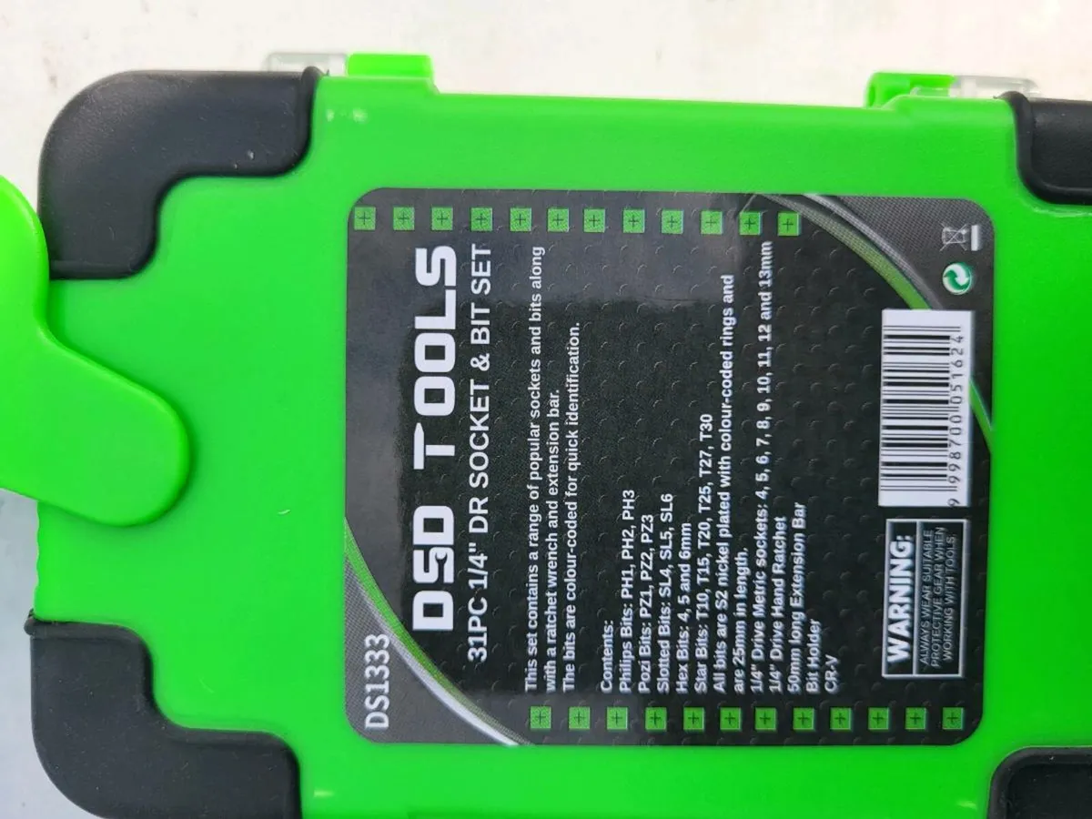 1/4 inch socket set - Image 2