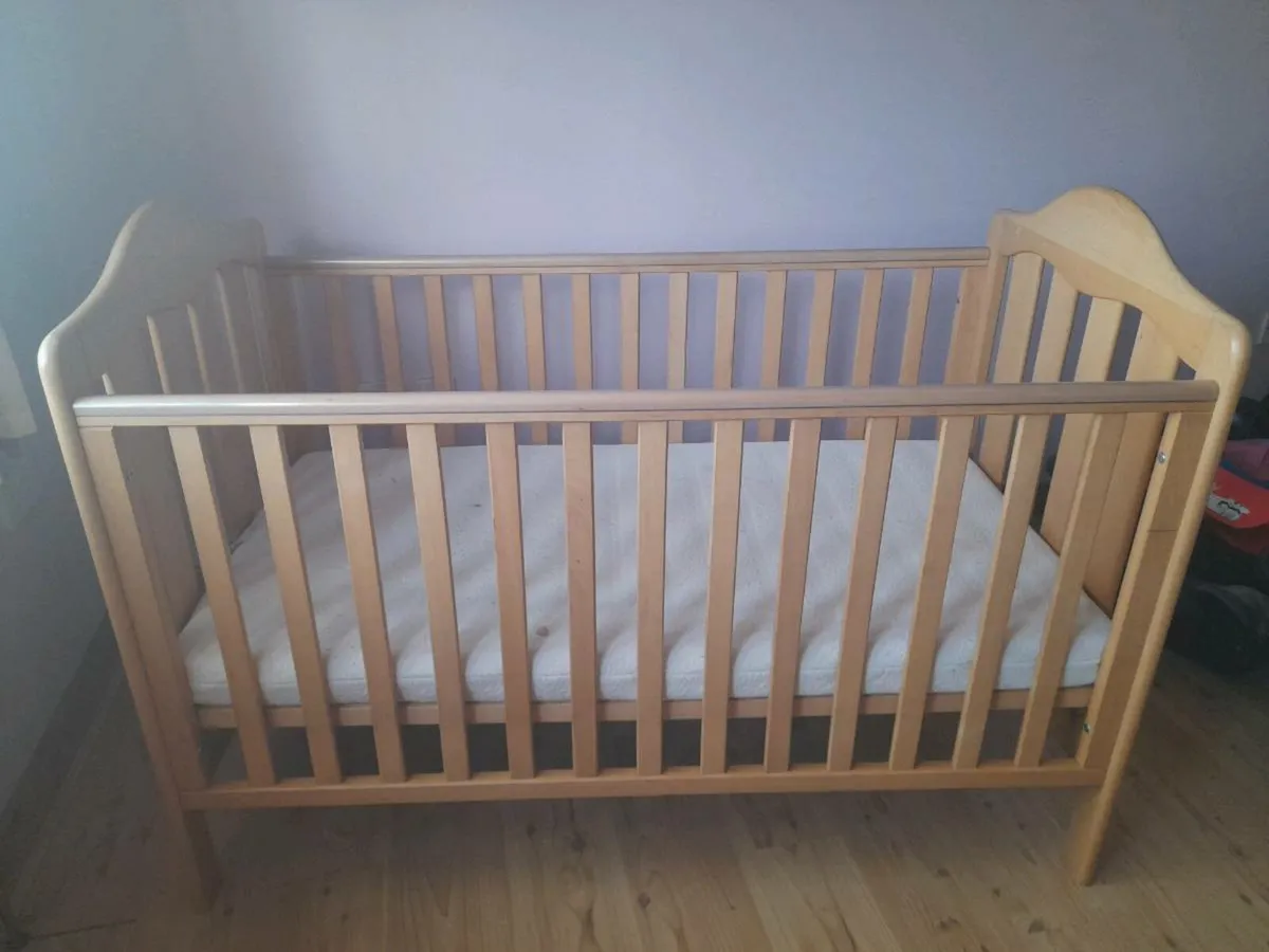 Baby Cot/Toddler Bed - Image 3