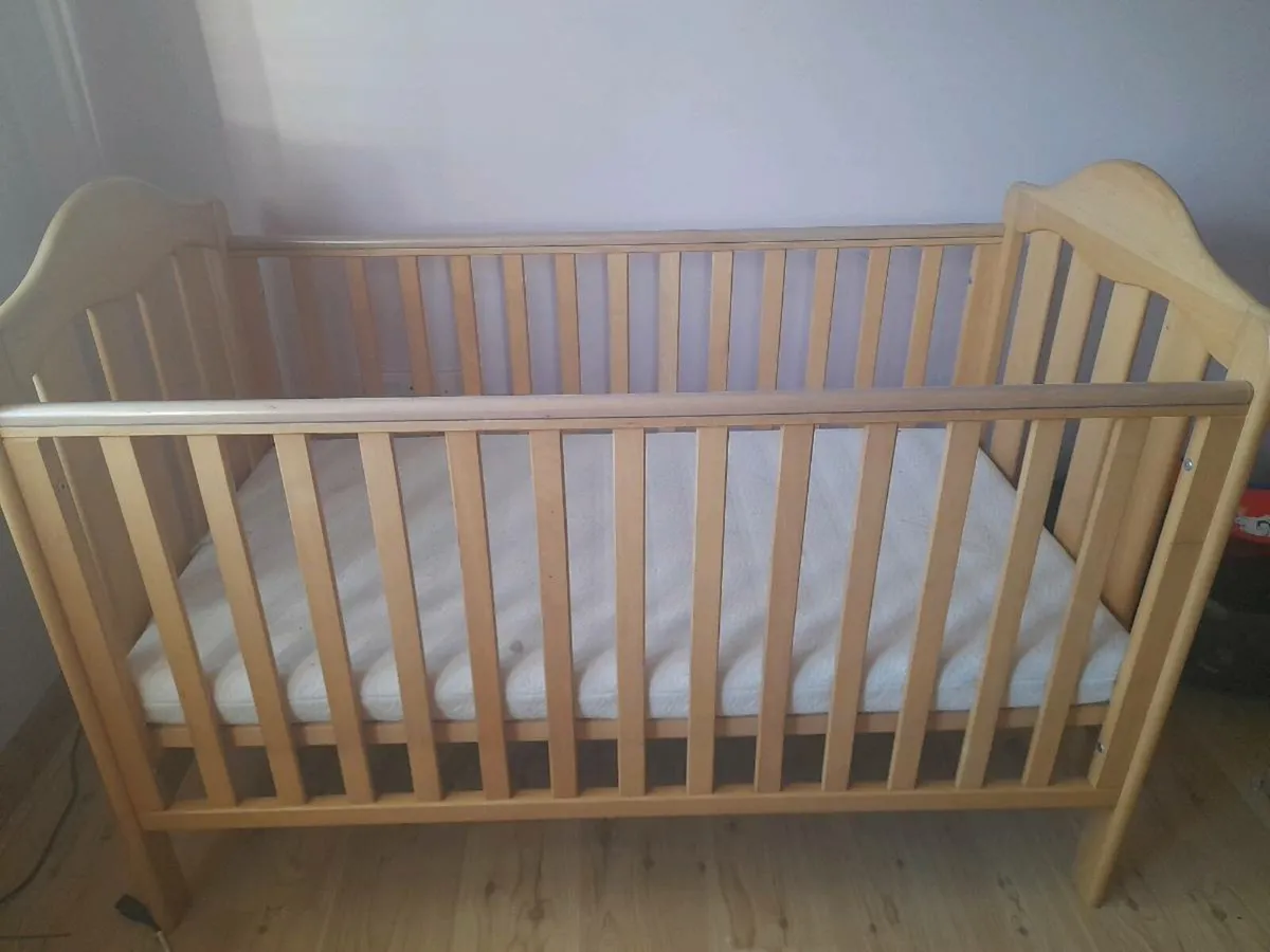 Baby Cot/Toddler Bed - Image 4