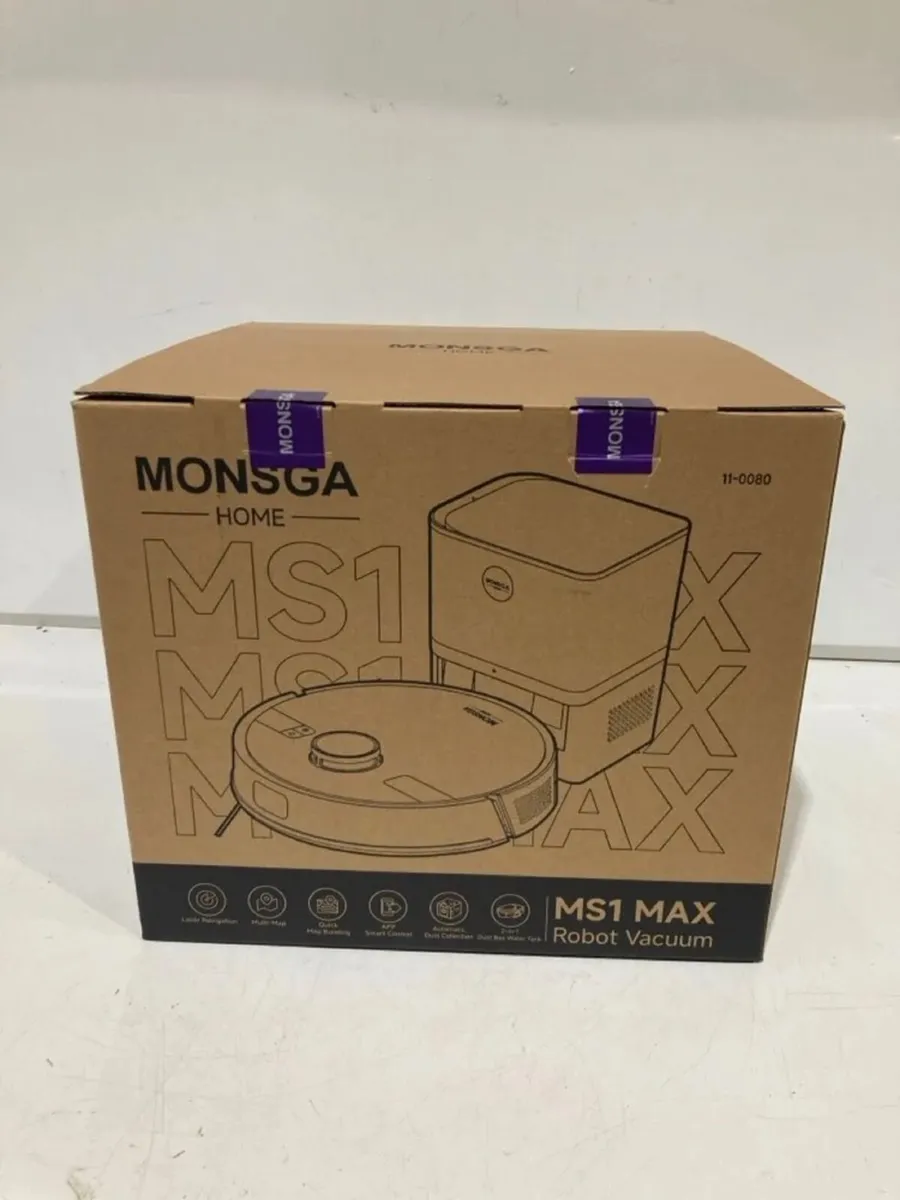 MONSGA MS1 MAX Robot Vacuum/Mop - Image 1
