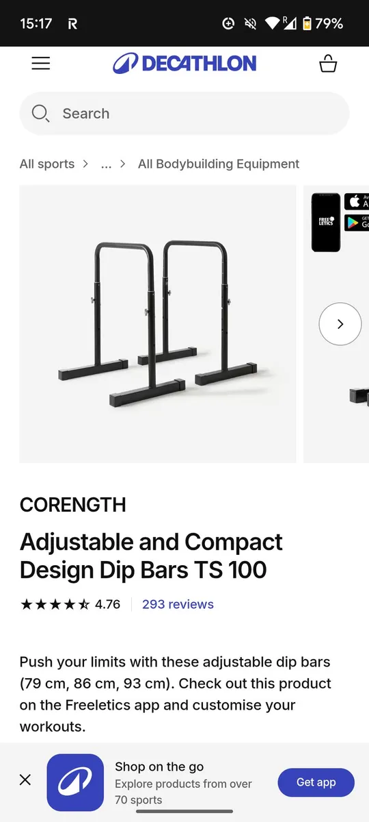Dip bars - Image 1