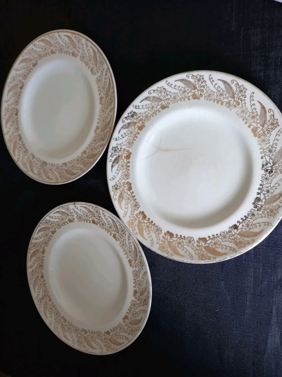 6 Soup Bowl's & Plates - Image 3