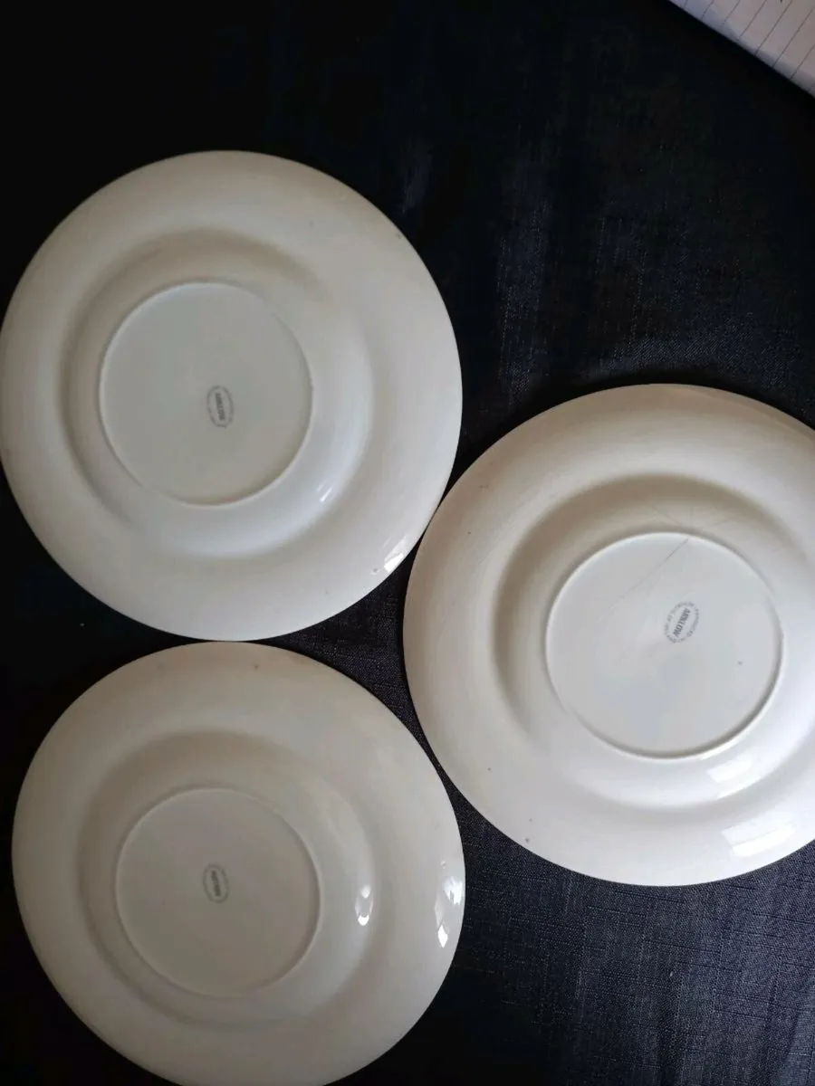 6 Soup Bowl's & Plates - Image 4