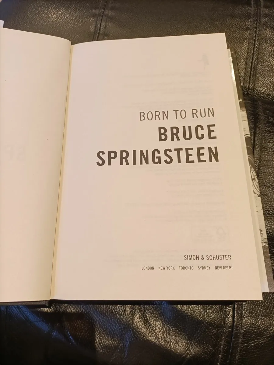 Bruce Springsteen Book - Image 3