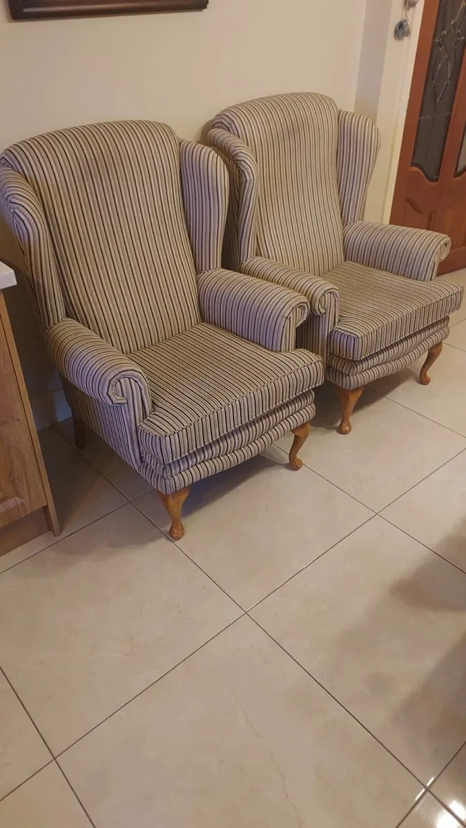 2 Queen Anne Chairs for Sale - Image 3