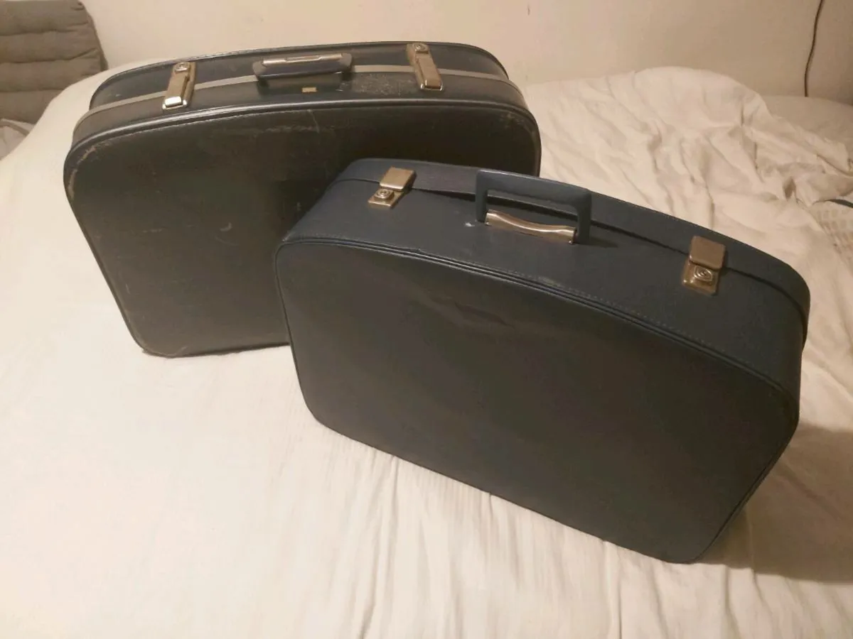 Vintage 1960s Suitcases - Image 1