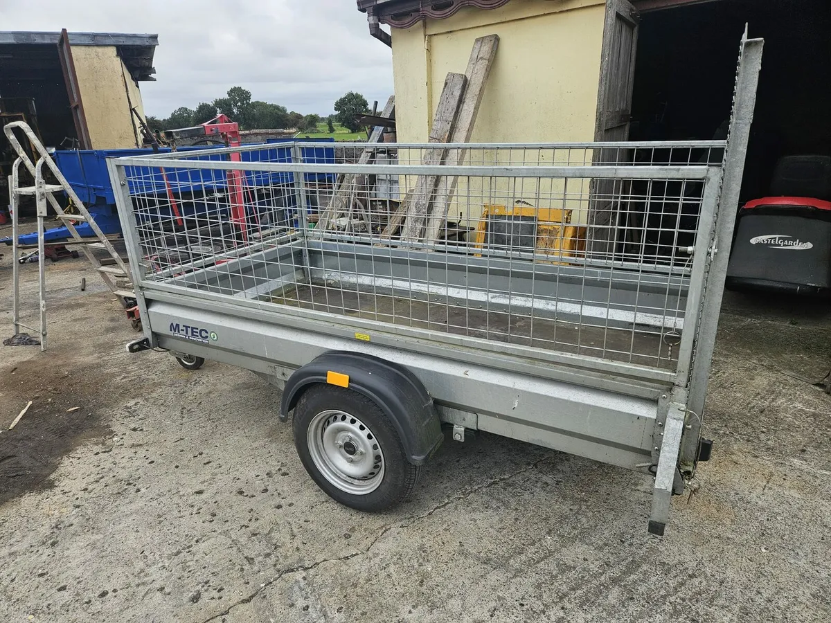 M tec single axle trailer - Image 1