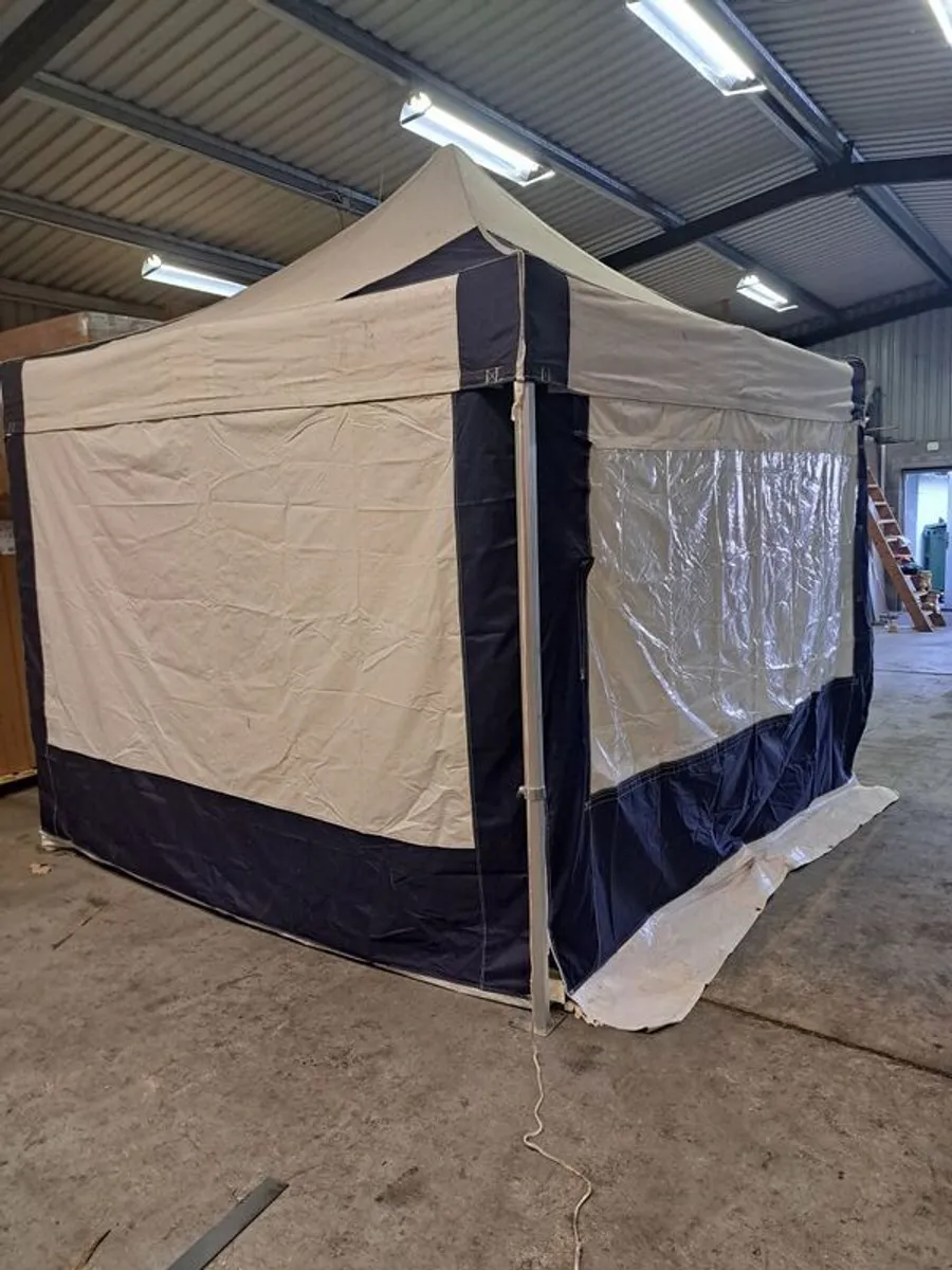 Gazebo for sale, excellent condition, well looked after, weights, ground pegs, guy ropes all included, open to serious offers. - Image 3