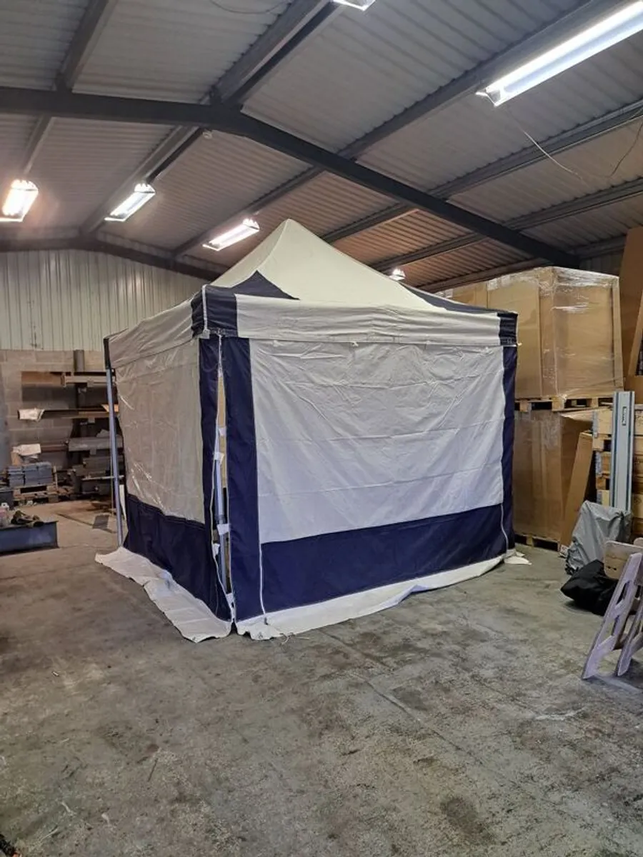 Gazebo for sale, excellent condition, well looked after, weights, ground pegs, guy ropes all included, open to serious offers. - Image 4