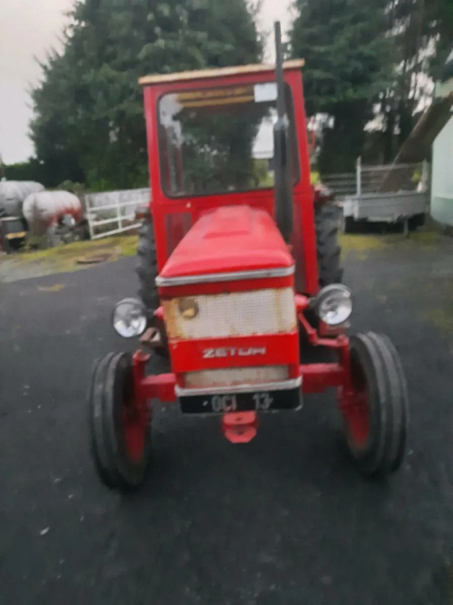 Zetor 4712 with tax book and Ferguson grubber - Image 3