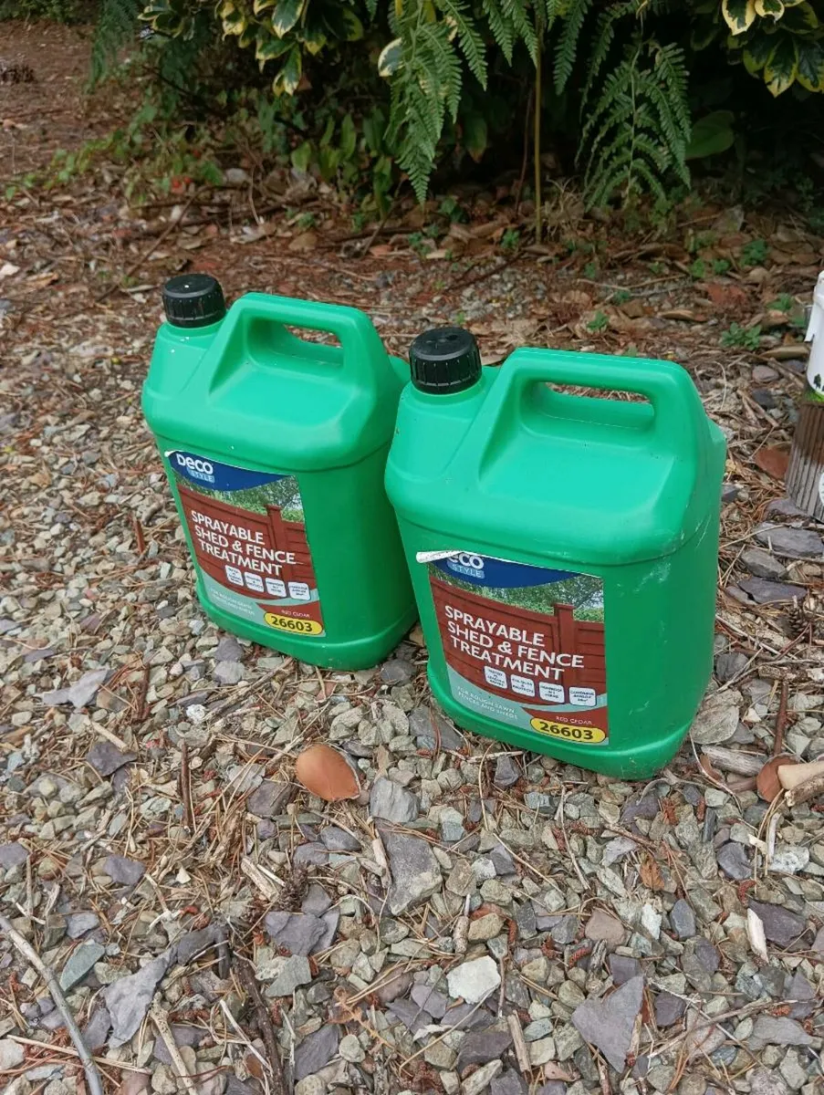 Shed fence paint,5 new unopened 20 lot - Image 4