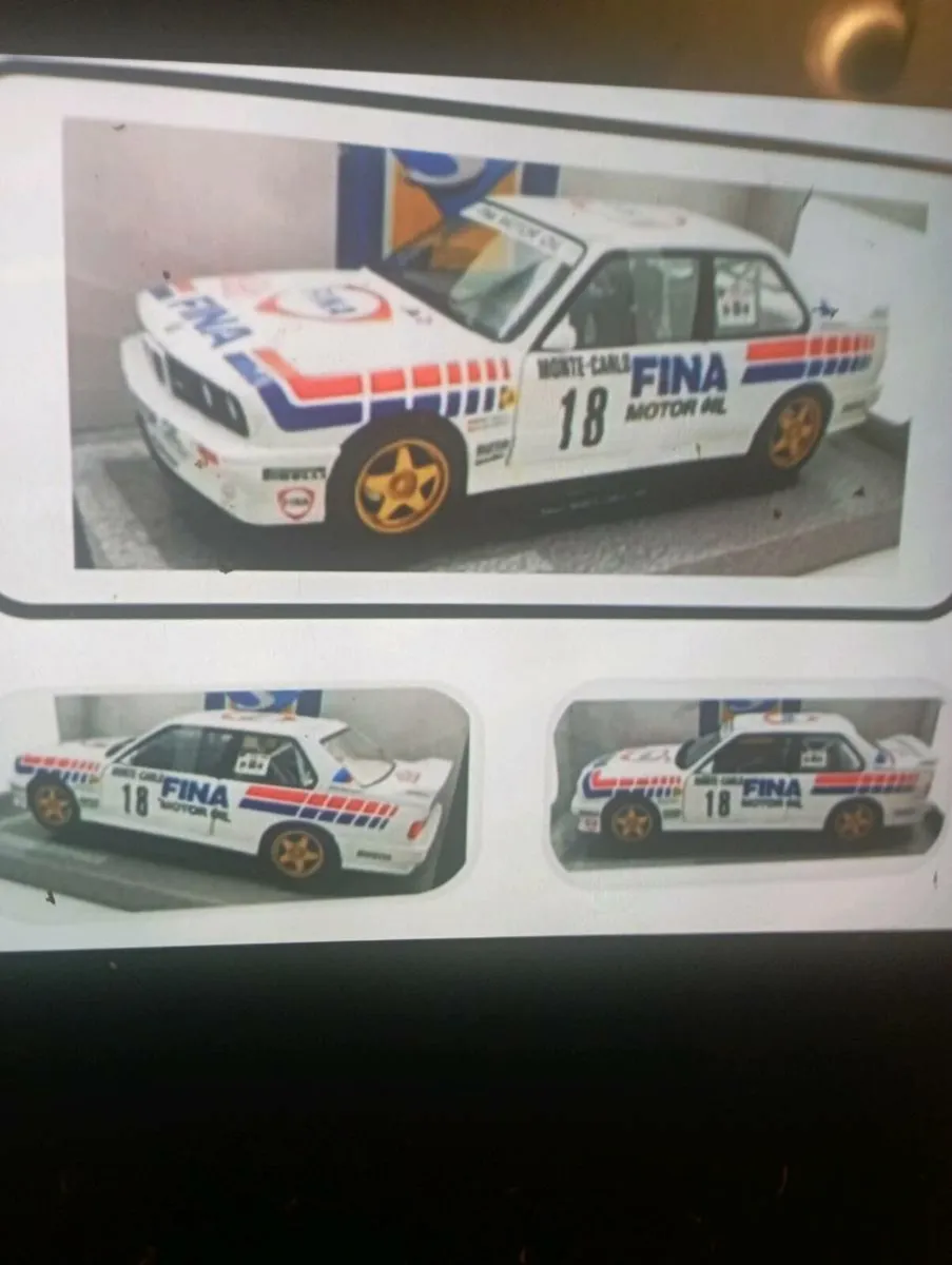 BMW E30 M3 MONEY - CARLO  RALLY 1989 1-18 SCALE. - Image 2