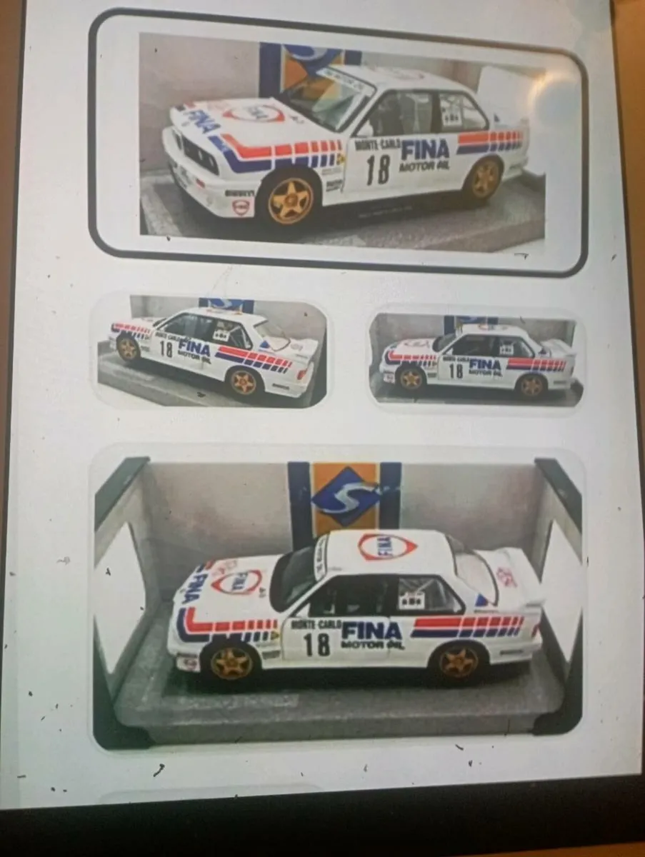 BMW E30 M3 MONEY - CARLO  RALLY 1989 1-18 SCALE. - Image 3