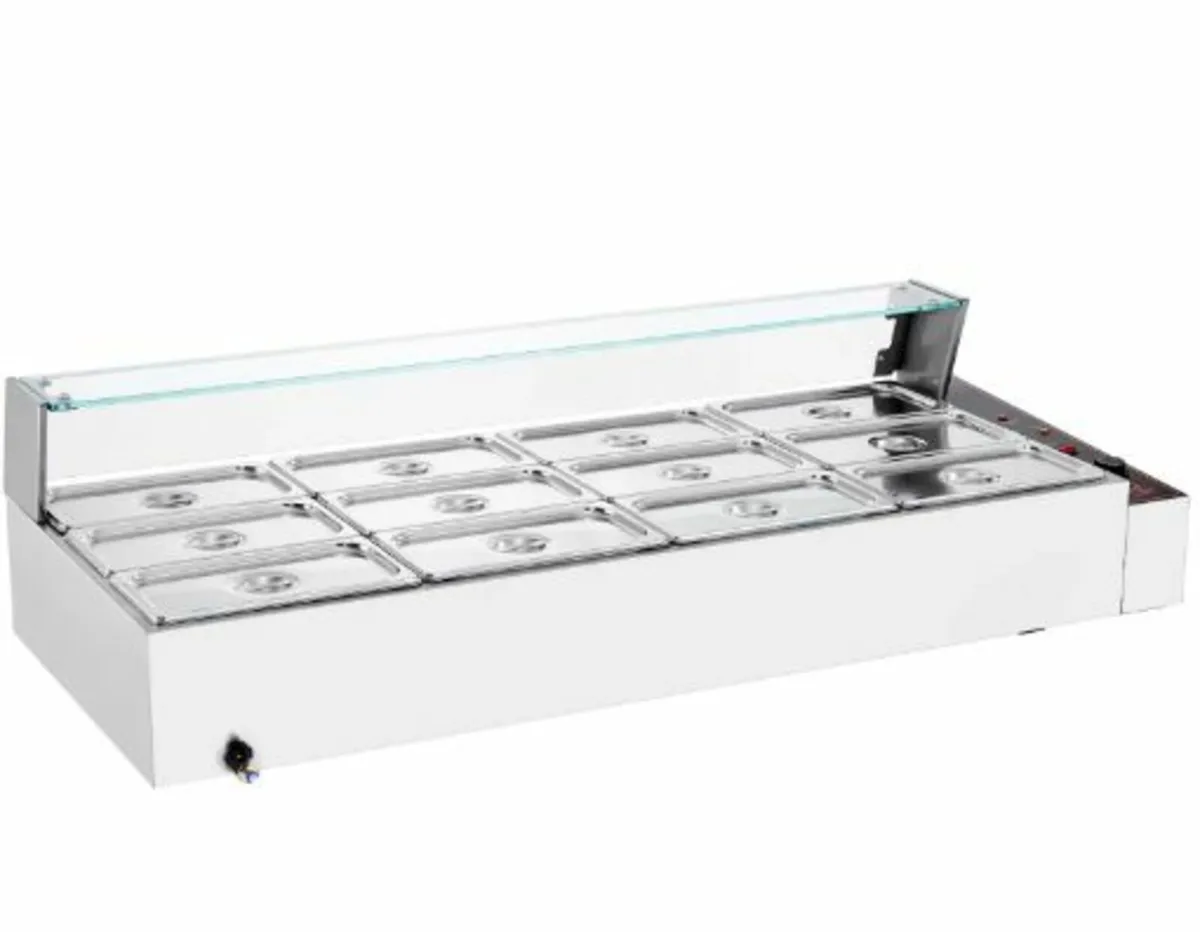 Commercial Electric Food Warmer Countertop Buffet - Image 3