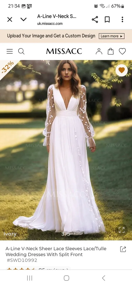Wedding dress - Image 3