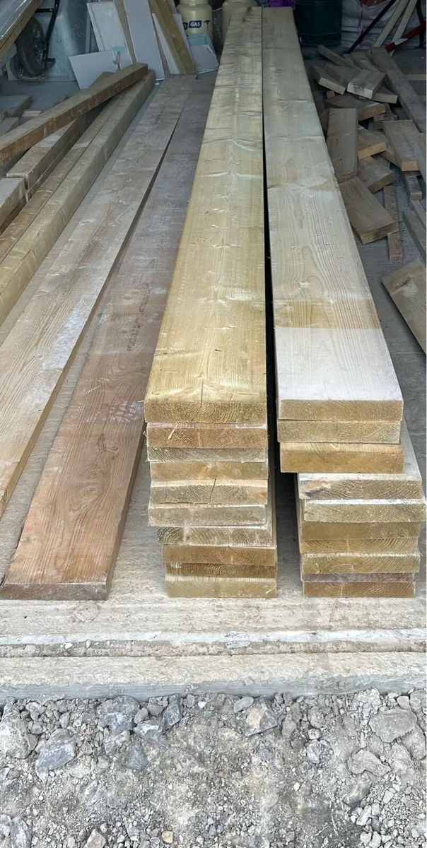 9” x 2” timber - Image 1