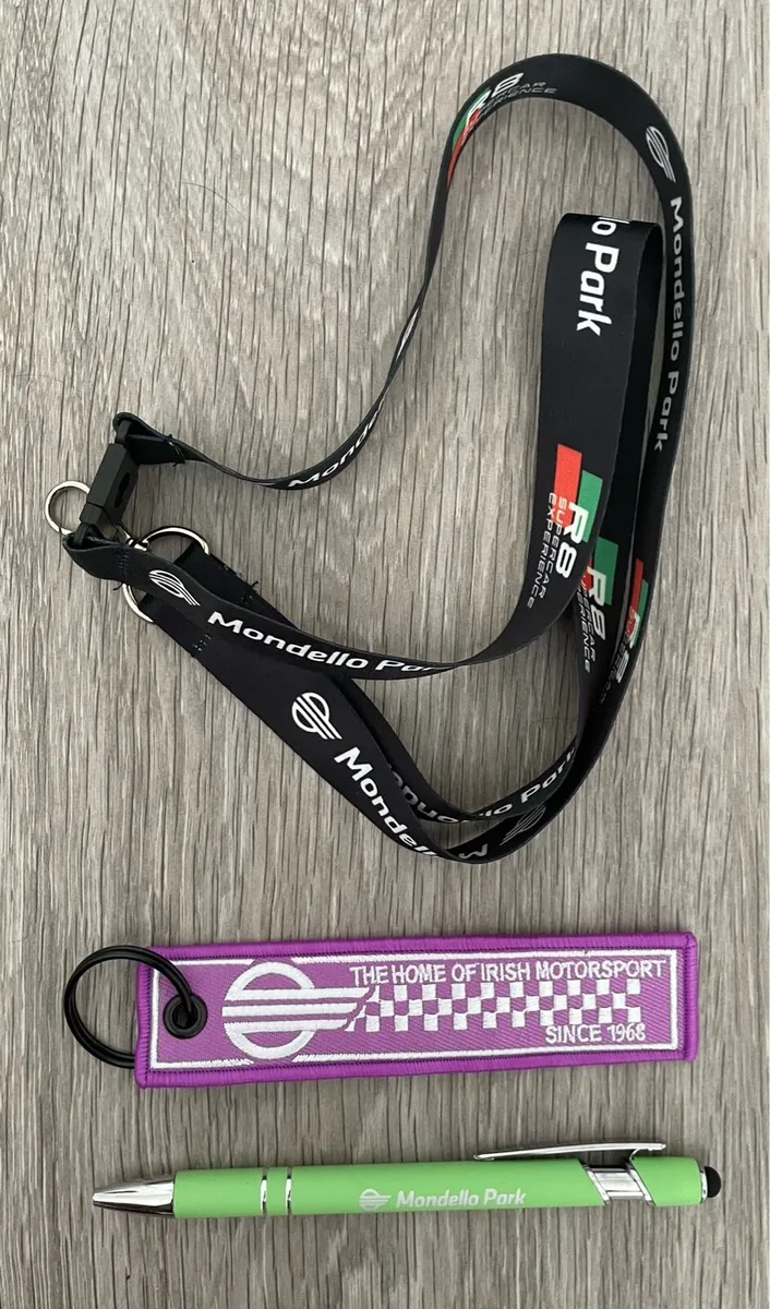 Mondello Park Lanyard, Flight Tag & Pen