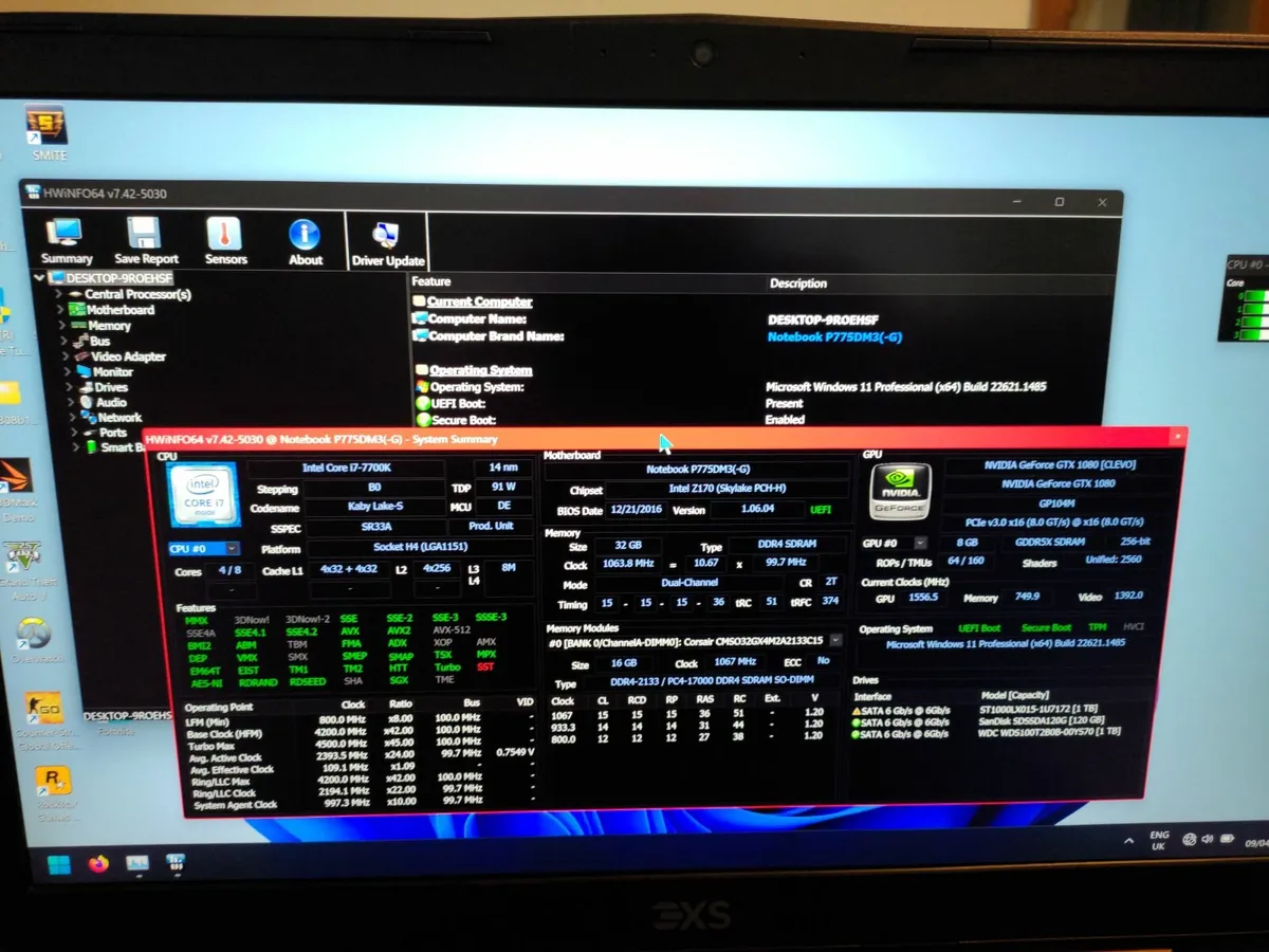 Desktop Replacement Gaming Laptop GTX1080 - Image 2