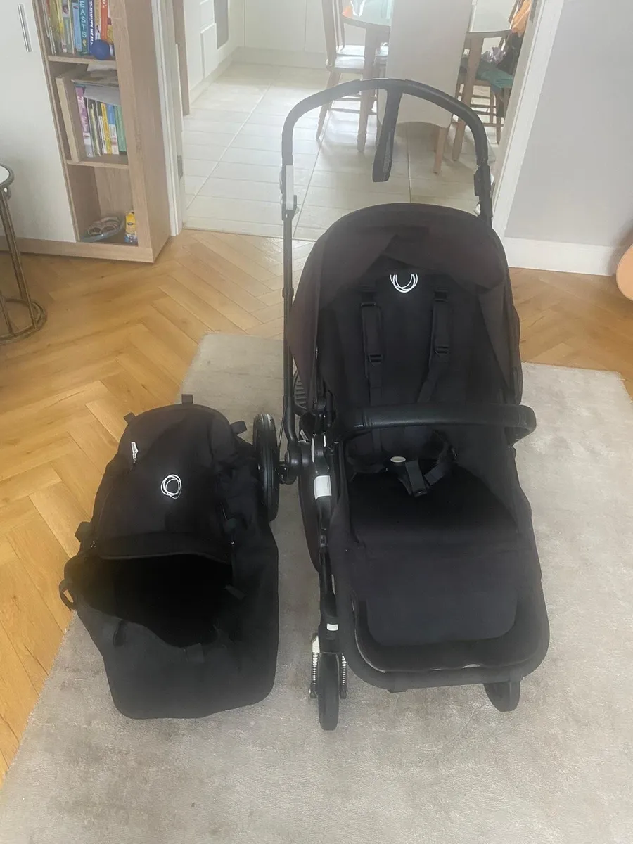 Bugaboo travel system buggy, pram, car seat - Image 4