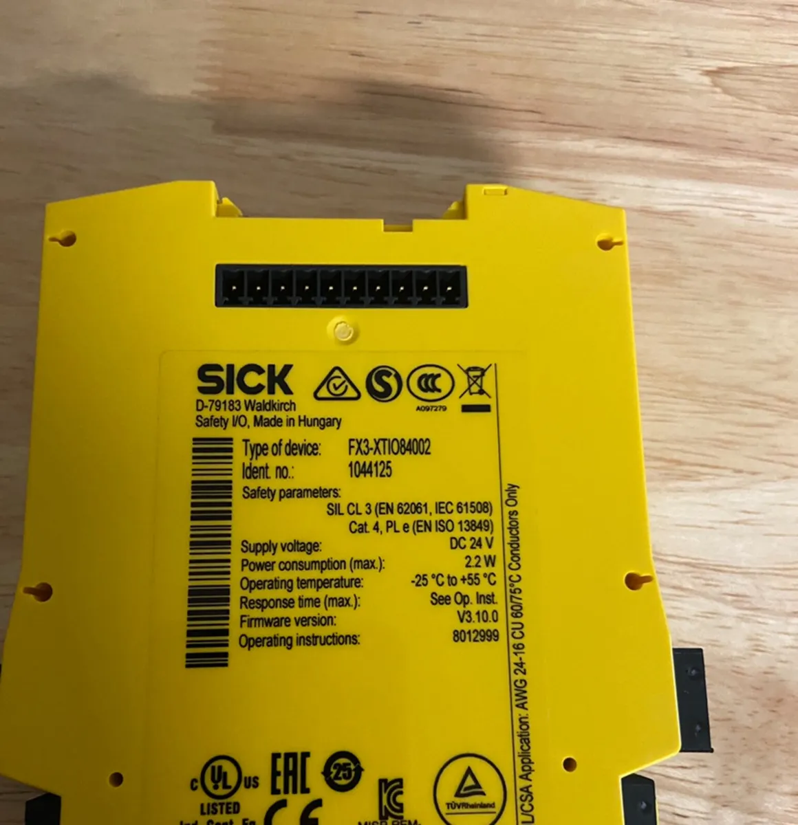 SICK Flexi Soft Series Input / Output Module - Image 3