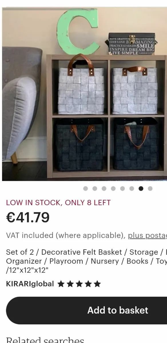 Fell baskets BRAND NEW