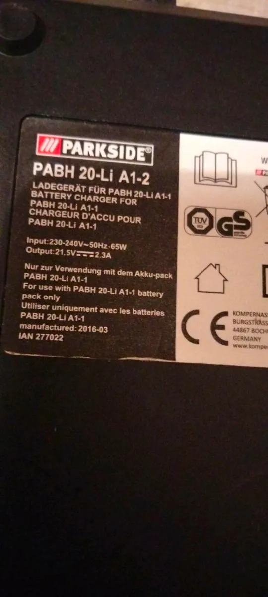 Looking for a charger - Image 1