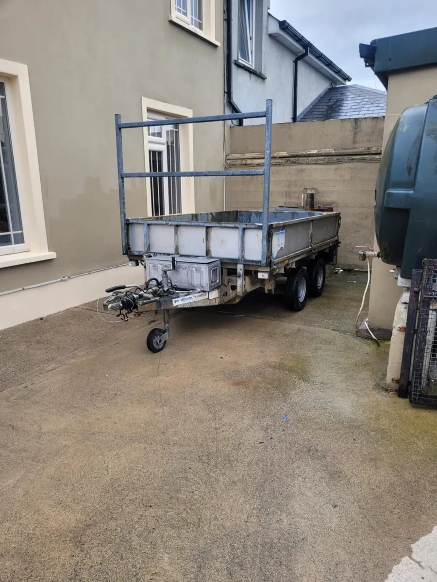 8x5 ifor Williams trailer drop sides fully service - Image 1