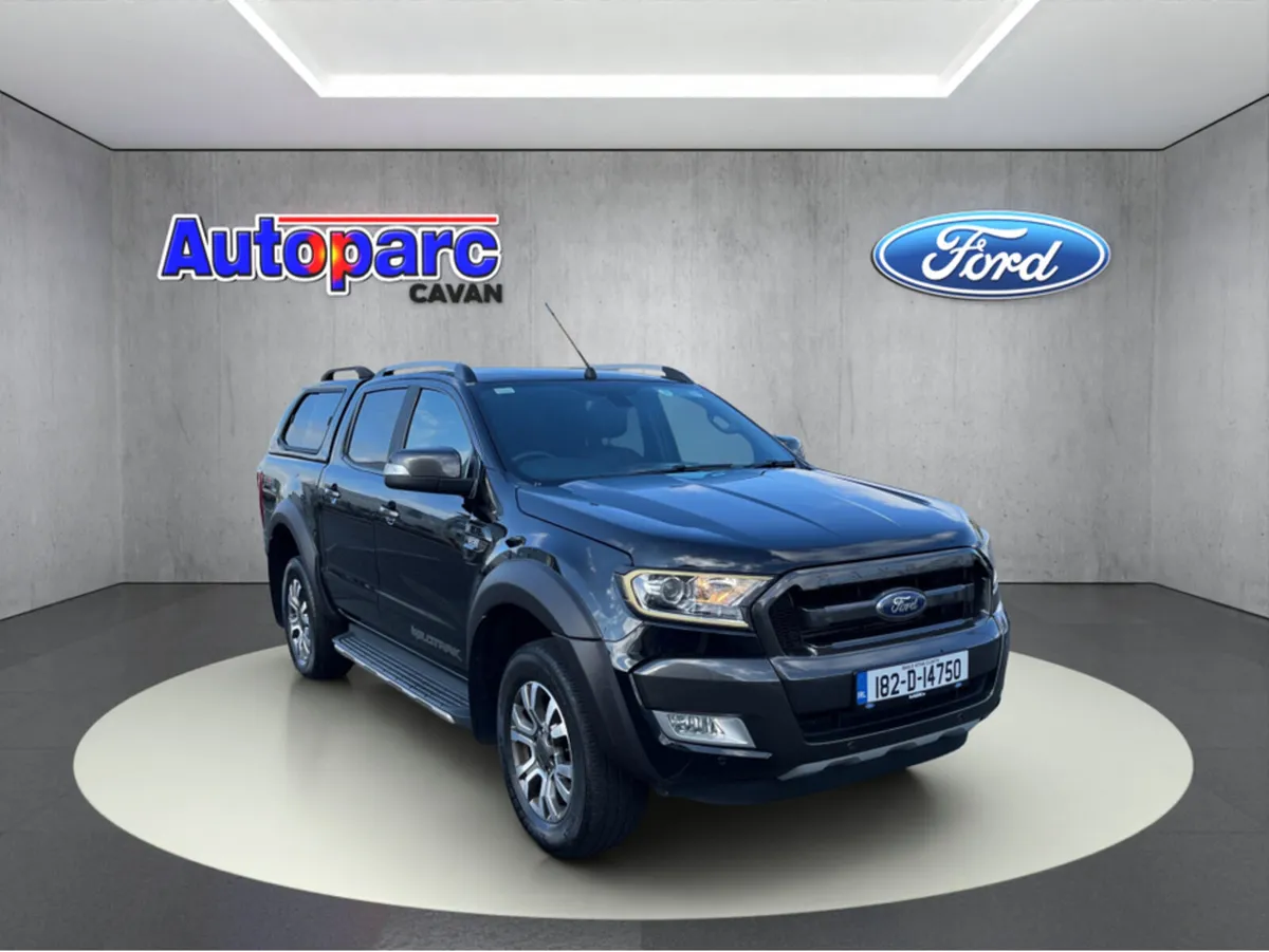 Ford Ranger D/CAB WILDTRAK  in Black With Full Can - Image 1
