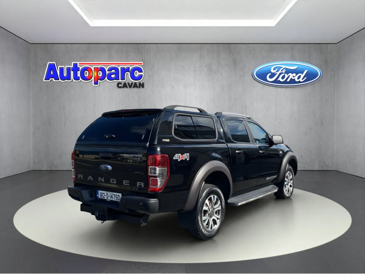 Ford Ranger D/CAB WILDTRAK  in Black With Full Can - Image 3