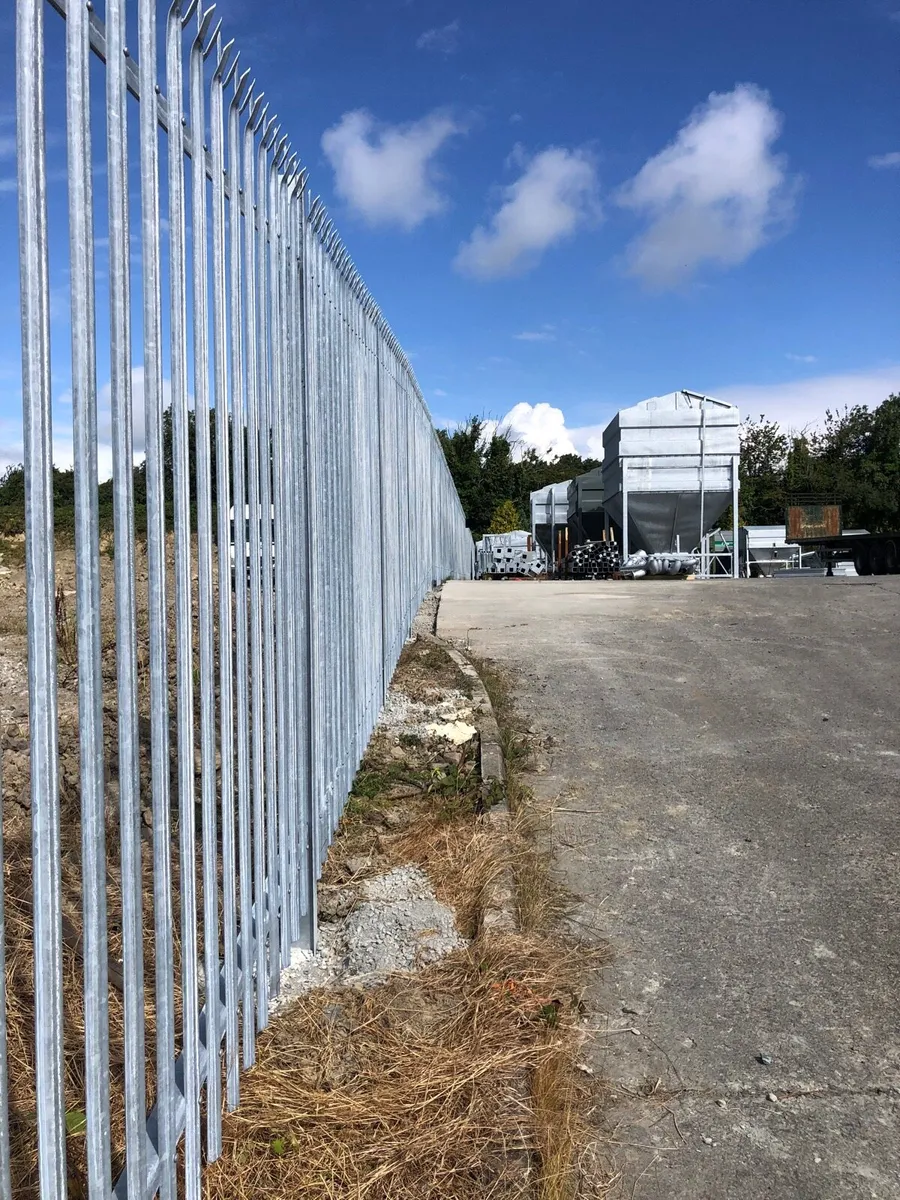 Palisade fence,Gate. Security fence - Image 1