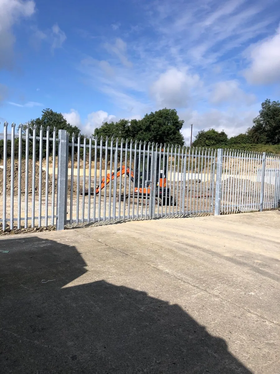 Palisade fence,Gate. Security fence - Image 2