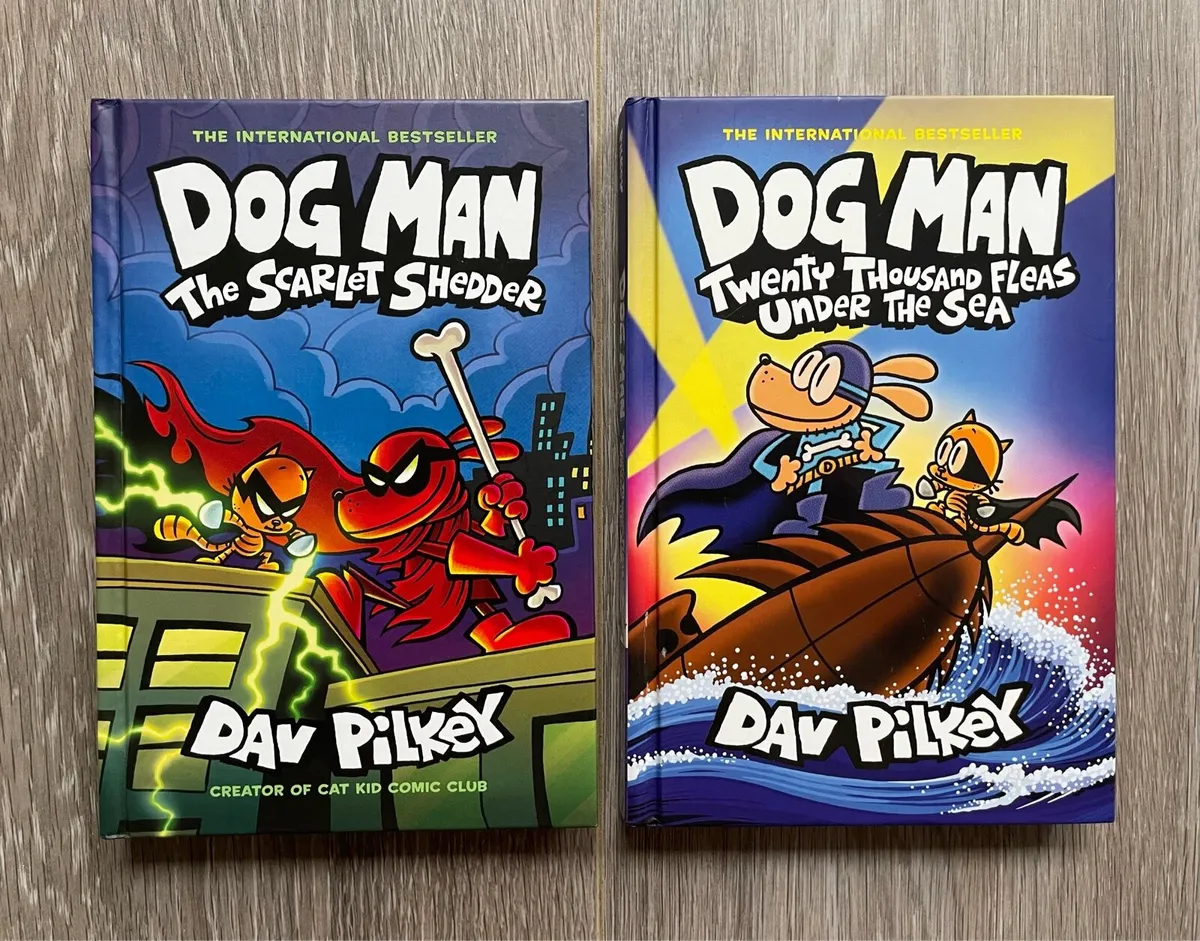 BRAND NEW Dog Man Books - Great Gift