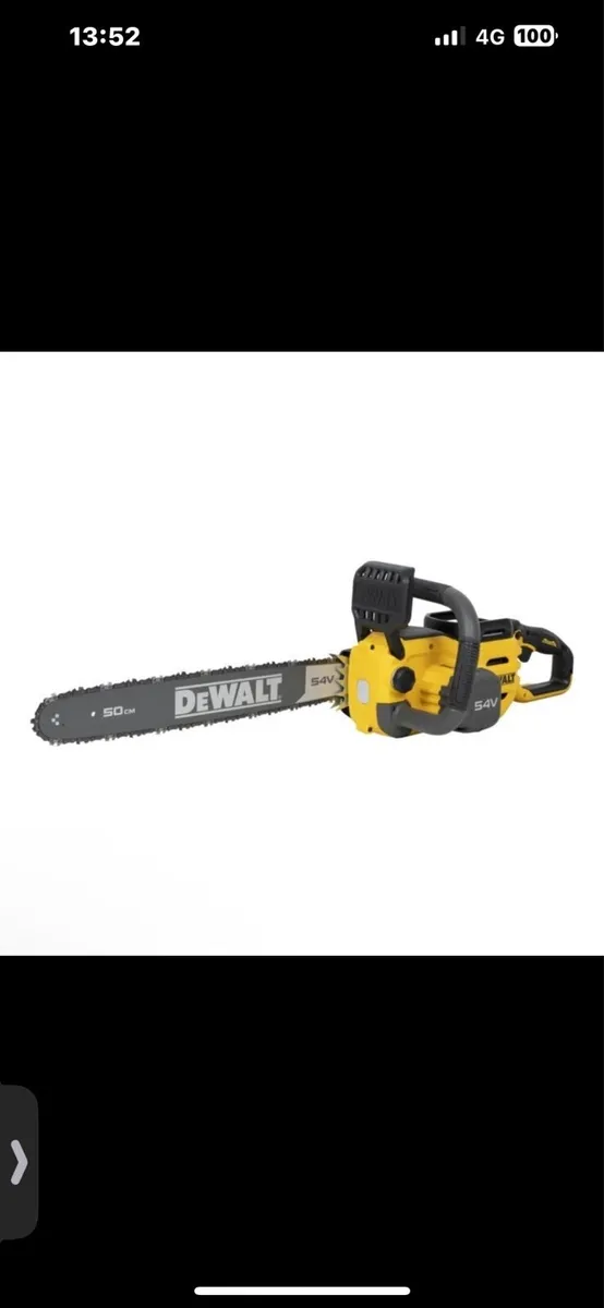 DeWalt 50 cm/20 “ Chainsaw DCMCS575N-XJ 54v - Image 1