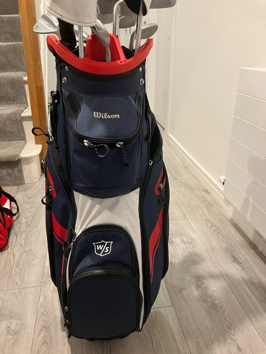 Wilson EXO II Cart Golf Bag like new - Image 1