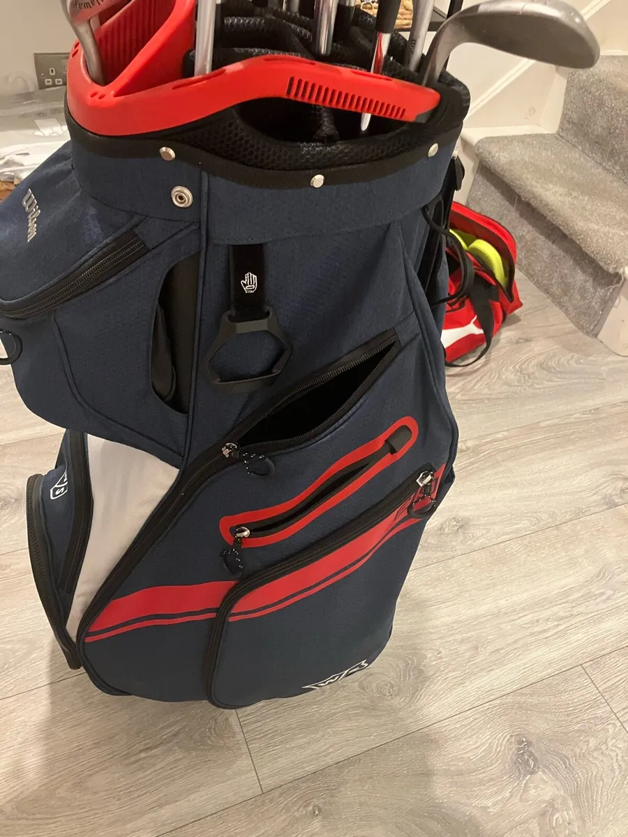 Wilson EXO II Cart Golf Bag like new - Image 2