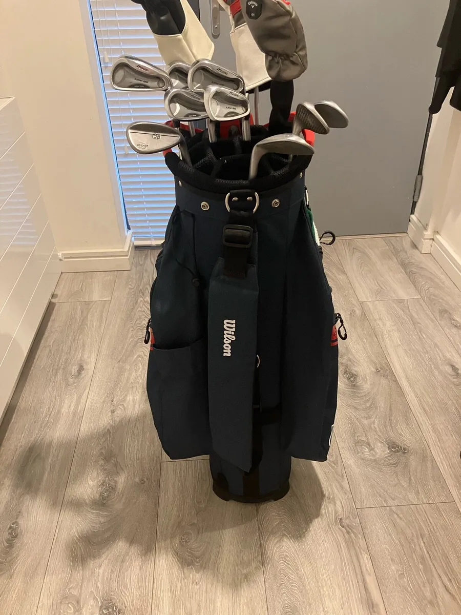 Wilson EXO II Cart Golf Bag like new - Image 4