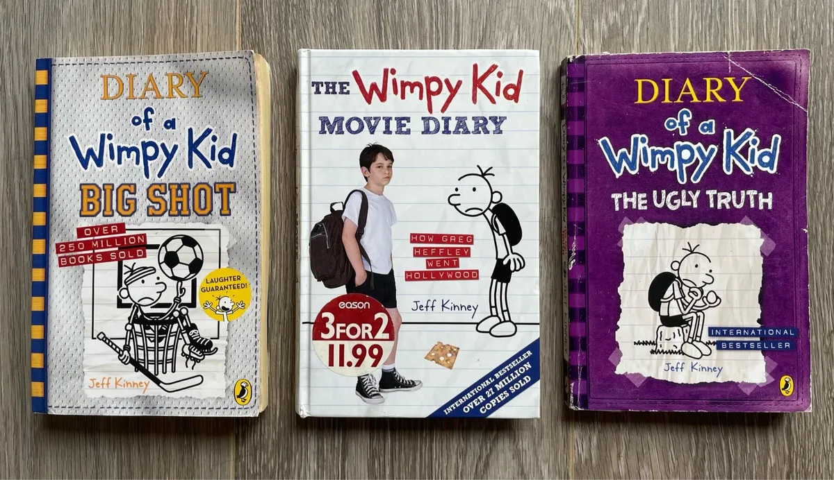 Kids Books - 3 for €10 - David Walliams, Wimpy kid - Image 4