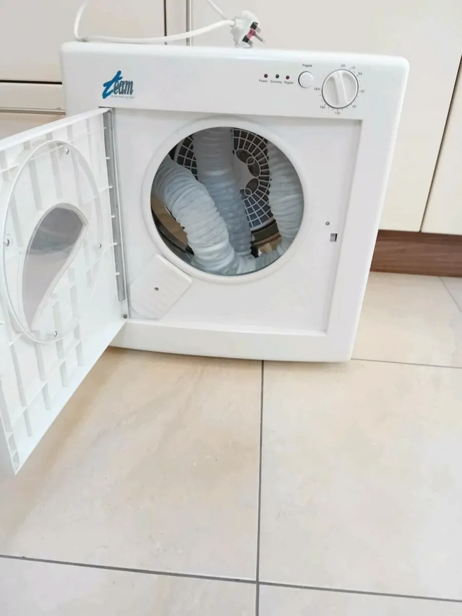 SMALL TABLE TOP VENTED TUMBLE DRYER AS NEW - Image 1