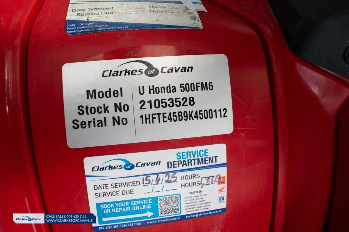 2018 Honda TRX500FM6 Quad - Image 3