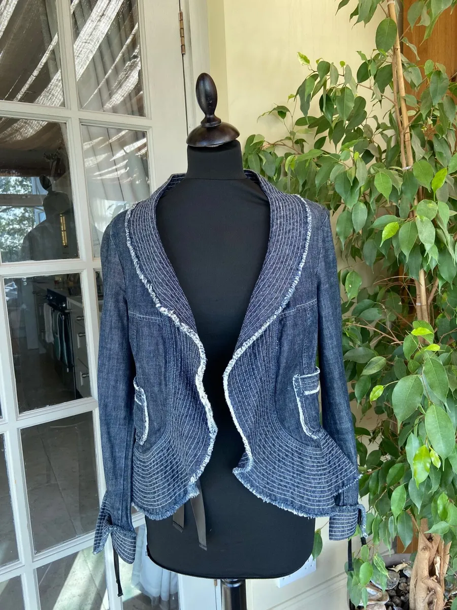 Vintage Denim jacket size 10 - Image 1